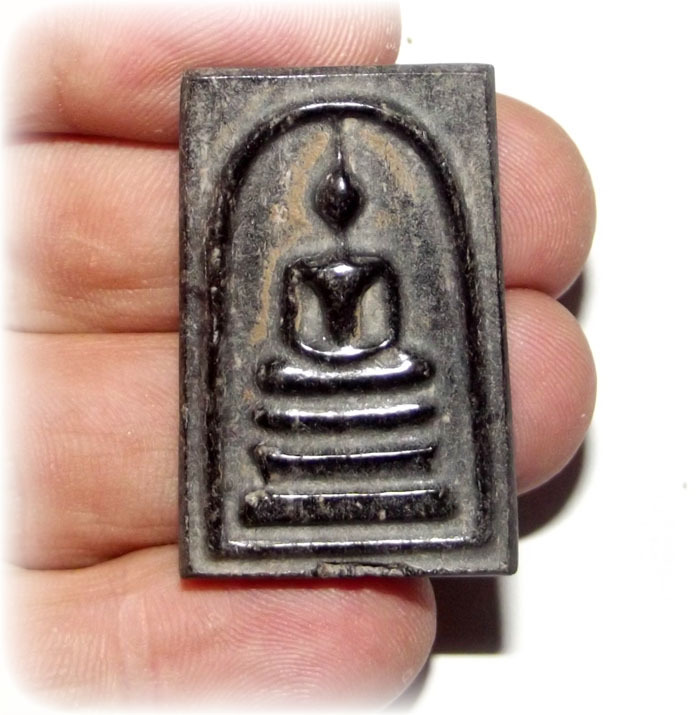 Pra Somdej hand carved petrified holy wood amulets