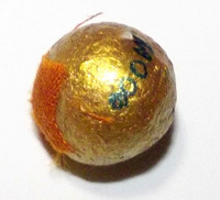 Look Om Rae Lek Nam Pi - Sacred Wishing Ball with Lek Lai Powders + Civara Robe of Luang Por Simplii (117 Year Old Monk)